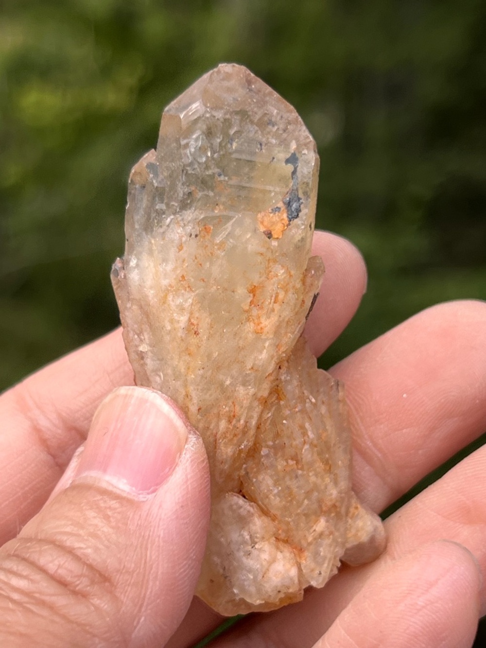 Kundalini (3) citrine point | crystal